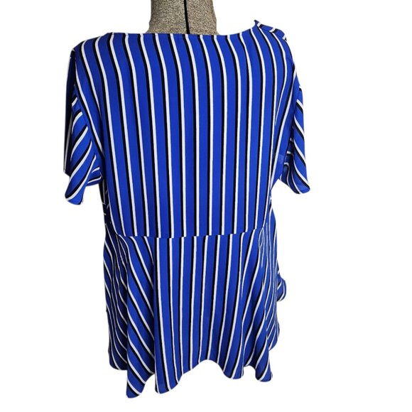 Torrid Striped Blouse 1X - Picture 6 of 8